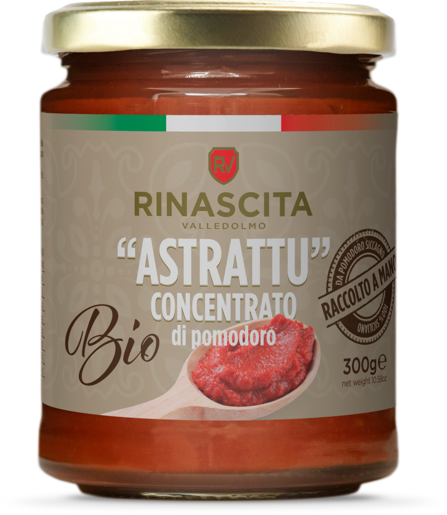 astrattu concentrato di pomodoro bio rinascita valledolmo